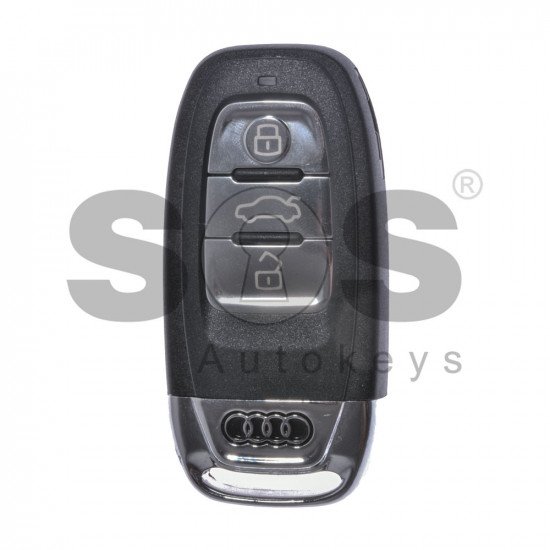 Smart Key for Audi BCM 2 Buttons:3 / Frequency: 434 MHz / Transponder ...