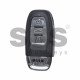 Smart Key for Audi A4L/Q5 Buttons:3 / Frequency:434MHz / Transponder:ID 46 / Blade signature:HU66 / Immobiliser System:BCM 2 / Part No:8T0 959 754 C
