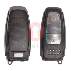 OEM Smart Key for Audi A8 2017+ Buttons: 3 / Frequency: 433MHz /  Blade signature: HU162T / Part No: 4N0959754 / Keyless Go 