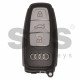 OEM Smart Key for Audi Buttons: 3 / Frequency: 433MHz /  Blade signature: HU162T / Part No: 4N0959754T / Keyless Go 