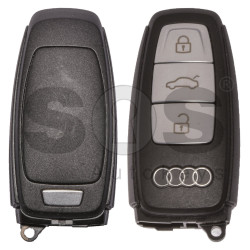 OEM Smart Key for Audi Buttons: 3 / Frequency: 433MHz /  Transponder: 5D / Blade signature: HU162T / Part No: 4N0959754T / Keyless Go / Condition: Orange