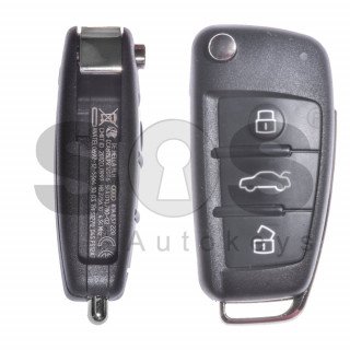 OEM Flip Key for Audi Q2 Buttons:3 / Frequency:434MHz 