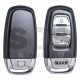 OEM Smart Key for Audi Buttons:3 / Frequency: 868MHz / Transponder: HITAG Audi/ PCF7945 / Blade signature:HU66 / Immobiliser System:BCM / Part No: 8T0959754 / Keyless GO