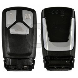 OEM Smart Key for Audi Q7 2016+ Buttons:3 / Frequency:433MHz / Transponder:MLB / Blade signature:HU162T / Part No: 4M0 959 754BC / Keyless Go / Condition: Orange