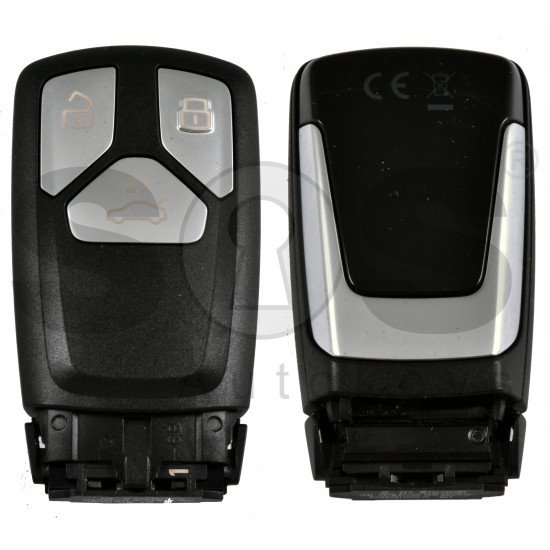 OEM Smart Key for Audi Q7 2016+ Buttons:3 / Frequency:433MHz / Transponder:Newest / Blade signature:HU162T / Part No: 4M0 959 754BC / Keyless Go 