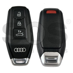 OEM Smart Key for Audi 2025+ Buttons: 3+1 / Frequency: 433MHz / Transponder : 5D / NCF295 LOCKED  / Part No: 85H959754G / 85H 959 754 G/ Keyless Go /  