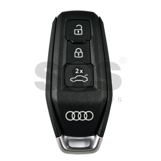 OEM Smart Key for Audi 2025+ Buttons: 3+1 / Frequency: 433MHz / Transponder : 5D / NCF295 LOCKED  / Part No: 85H959754G / 85H 959 754 G/ Keyless Go /  