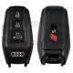 OEM Smart Key for Audi S 2025+ Buttons: 3  / Frequency: 434MHz / Transponder : 5D / NCF295 LOCKED  / Part No: 85H959754J / 85H 959 754 J/ Keyless Go /  