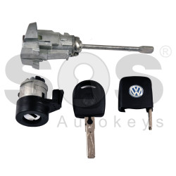 OEM Set for VW Transponder: ID48 / Blade Signature: HU66 / Set Part No:L18G 800 375 B OEM Set for VW Transponder: ID48 / Blade Signature: HU66 / Set Part No:L18G 800 375 B