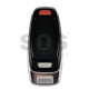 OEM Smart Key for Audi  2017+ Buttons: 3+1 / Frequency: 433MHz /  Transponder: MLB CHIP LOCKED / Part No: 4M0 959 754 AM / 4M0959754AM / Keyless Go /  