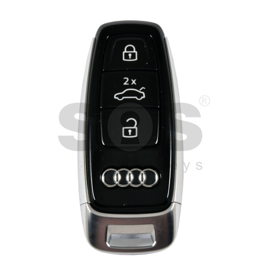 OEM Smart Key for Audi  2017+ Buttons: 3+1 / Frequency: 433MHz /  Transponder: MLB CHIP LOCKED / Part No: 4M0 959 754 AM / 4M0959754AM / Keyless Go /  