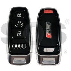 OEM Smart Key for Audi RS 2017+ Buttons: 3+1 / Frequency: 433MHz /  Transponder: MLB CHIP LOCKED / Part No: 4M0 959 754 BC / 4M0959754BC / Keyless Go /  
