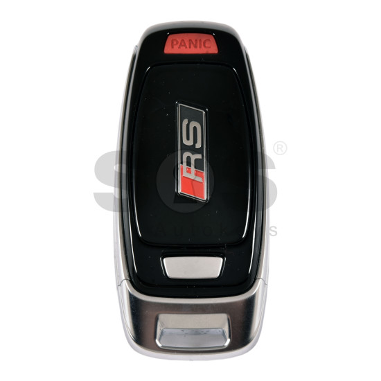 OEM Smart Key for Audi RS 2017+ Buttons: 3+1 / Frequency: 433MHz /  Transponder: MLB CHIP LOCKED / Part No: 4M0 959 754 BC / 4M0959754BC / Keyless Go /  