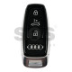 OEM Smart Key for Audi RS 2017+ Buttons: 3+1 / Frequency: 433MHz /  Transponder: MLB CHIP LOCKED / Part No: 4M0 959 754 BC / 4M0959754BC / Keyless Go /  