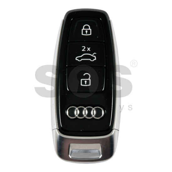 OEM Smart Key for Audi  2017+ Buttons: 3  / Frequency: 434MHz /  Transponder: MLB CHIP LOCKED / Part No: 4M0 959 754 EG / 4M0959754EG  / Keyless Go /  