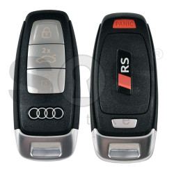 OEM Smart Key for Audi  RS Buttons: 3+1 / Frequency: 433MHz /  Transponder: 5D LOCKED CHIP  / Part No:  8Y0.959.754.DD   / Keyless Go /  