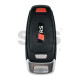 OEM Smart Key for Audi  RS Buttons: 3+1 / Frequency: 433MHz /  Transponder: 5D LOCKED CHIP  / Part No:  8Y0.959.754.DD   / Keyless Go /  