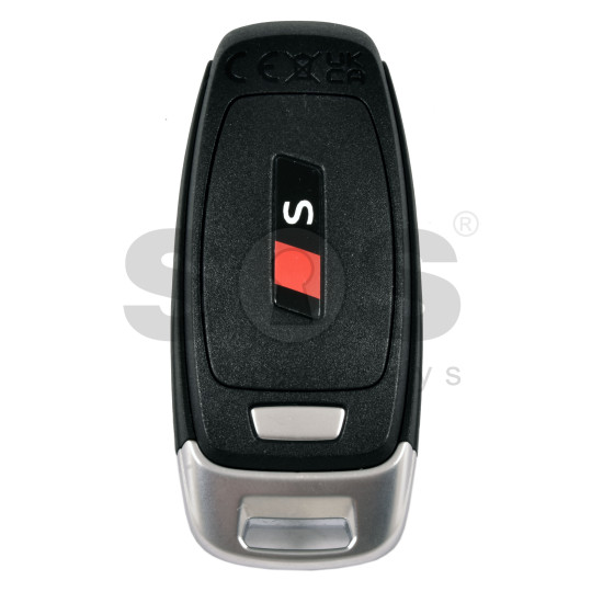 OEM Smart Key for Audi Buttons: 3  / Frequency: 434MHz /  Transponder: 5D LOCKED CHIP  / Part No: 8Y0.959.754.CS / Keyless Go /  