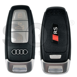 OEM Smart Key for Audi  RS Buttons: 3  / Frequency: 434MHz /  Transponder: 5D LOCKED CHIP  / Part No:  8Y0.959.754.DC   / Keyless Go /  