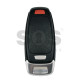 OEM Smart Key for Audi Buttons: 3+1 / Frequency: 433MHz /  Transponder: 5D LOCKED CHIP  / Part No:  8Y0.959.754.CK   / Keyless Go /  