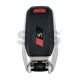 OEM Smart Key for Audi S 2025+ Buttons: 3+1 / Frequency: 433MHz / Transponder : NCF295/5D  / Part No:   85H 959 754 AK/85H959754AK   / Keyless Go /  