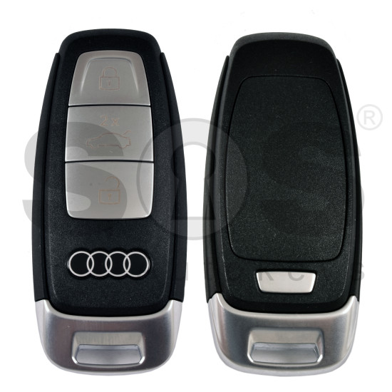 OEM Smart Key for Audi   Buttons: 3  / Frequency: 315MHz /  Transponder: 5D LOCKED CHIP  / Part No: 8Y0.959.754.CL  / Keyless Go /  