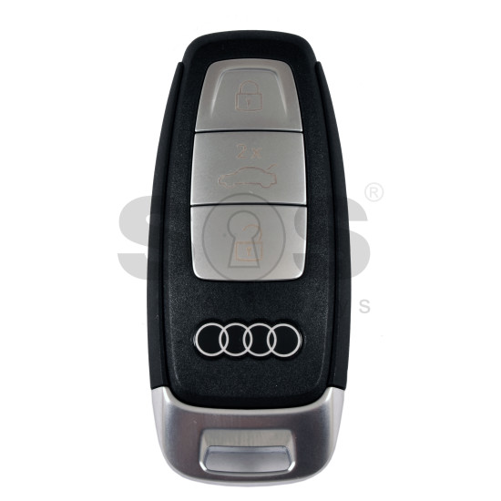 OEM Smart Key for Audi   Buttons: 3  / Frequency: 315MHz /  Transponder: 5D LOCKED CHIP  / Part No: 8Y0.959.754.CL  / Keyless Go /  