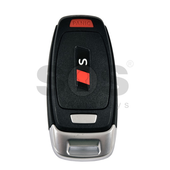 OEM Smart Key for Audi  S  Buttons: 3+1p  / Frequency: 434MHz /  Transponder:  5D CHIP  / Part No: 8Y0 959 754 CT / 8Y0959754CT   / Keyless Go /  