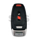 OEM Smart Key for Audi  S  Buttons: 3+1p  / Frequency: 434MHz /  Transponder:  5D CHIP  / Part No: 8Y0 959 754 CT / 8Y0959754CT   / Keyless Go /  