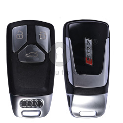 OEM Smart Key for Audi SQ7 2015+ Buttons:3 / Frequency: 433MHz / Transponder:MLB / Blade signature: HU162T / Part No: 4MO959754AF / Keyless Go