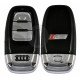 OEM Smart Key for Audi R8 2021+ Buttons:3 / Frequency: 868MHz / Transponder:  PCF7945 / Blade signature:HU162T /Precut blade / Part No: 4H0959754FK/4H0.959.754 FK / Keyless GO