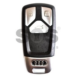 OEM Smart Key for Audi Q7 2015+ Buttons:3 / Frequency:433 MHz / Transponder:Newest / Blade signature:HU162T /  Part No: 4M0 959 754 AJ/4M0 959 754 T/4M0 959 754 AA / Keyless GO
