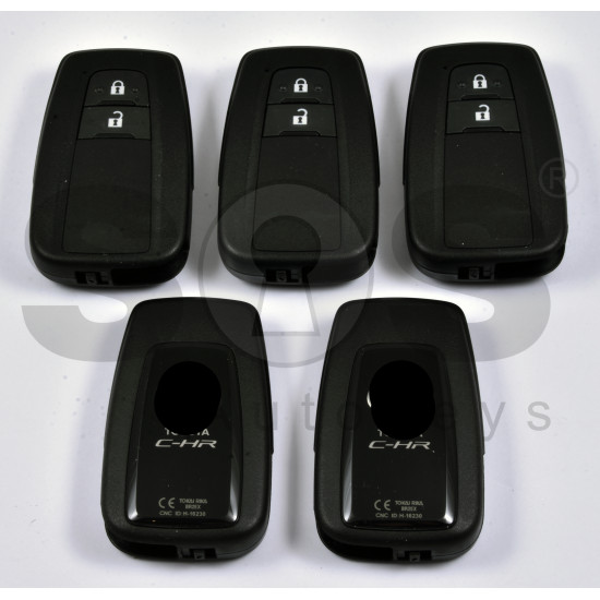 OEM Smart Key for Toy C-HR Buttons:2 / Frequency:434MHz / Transponder ...