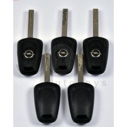OEM Regular Key for Opel Astra K 2016+ Buttons:2 / Frequency:433MHz / Transponder:Type E Newest / Blade signature:HU100 / Immobiliser System:BCM
