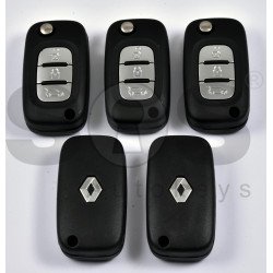 OEM Flip Key Ren Fluence/ Clio 3 Buttons:3 / Frequency: 433MHz / Transponder: PCF 7961A / HITAG 2 / ID46 / ASK