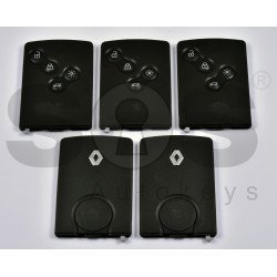 ОЕМ Smart Card Ren Megane 3 Buttons:3 / Frequency:433MHz / Transponder: PCF7952 / Blade signature:VA2 / Immobiliser System:BCM / Part No:285975779R / Keyless GO
