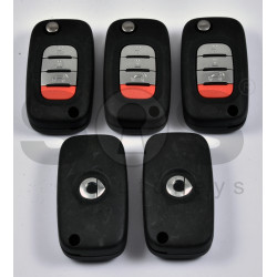 OEM Flip Key for SMART W453 2014+ Buttons:3+1 / Frequency 434MHz / Transponder:PCF 7961M AES / Blade signature:VA2 / Immobiliser System:BCM / (EUROPE/USA)