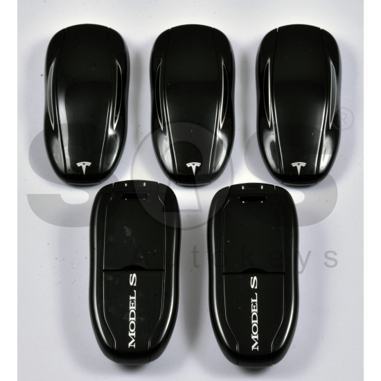 OEM Smart Key for Tesla Model S Buttons:3 / Frequency:433MHz / Transponder:Tiris TMS 37126 40-Bit / Keyless GO