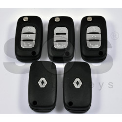 OEM Flip Key Ren Fluence/ Clio 3 Buttons:3 / Frequency: 433MHz / Transponder: PCF 7961A / HITAG 2 / ID46 / FSK