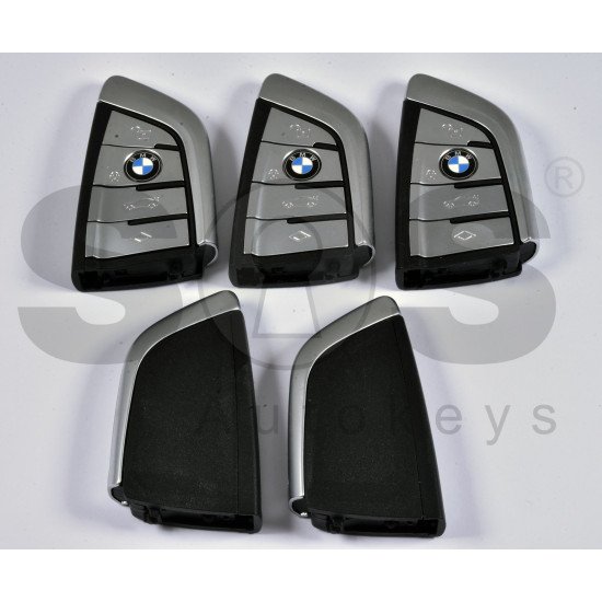 OEM Smart Key for BMW G-Series Buttons:4 / Frequency:434MHz / Transponder:NCF2951 / Blade signature:HU100R / Immobiliser System:BDM / Manufacture: VALEO / Keyless Go