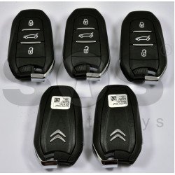 OEM Smart Key for Citroen C4/C5/Picasso Buttons:3 / Frequency:434 MHz / Transponder:PCF 7945/7953 / Blade signature:VA2 / Immobiliser System:BCM / Part No:96742552 ZD / CMIIT ID:2011DJ1873 / Keyless GO