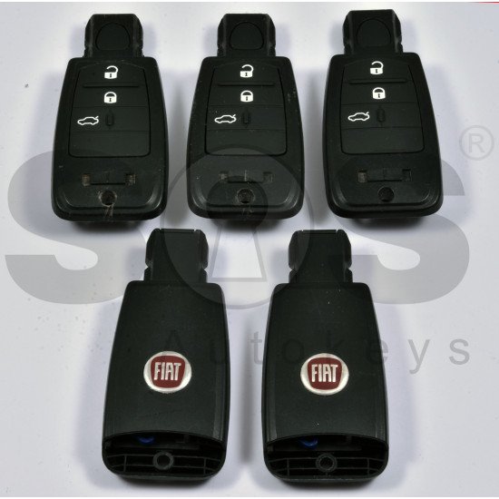 OEM Smart  Key for Fiat Croma Buttons:3 / Frequency:433MHz / Transponder:PCF 7961/ AES / Blade signature:CY24/CHR-41 / Immobiliser System:BCM / Keyless GO