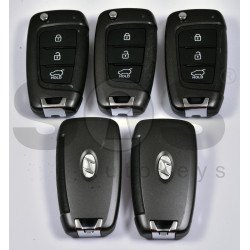OEM Flip Key for Hyundai I30 2017+ Buttons:3 / Frequency:433 MHz / Transponder:4D60 80-Bit / Blade signature:VA2(Pre-Cut Blade) / Part No 95430-G3200