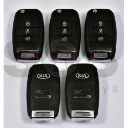 OEM Flip Key for KIA Sportage Buttons:3 / Frequency:433MHz / Transponder:PCF 7936/ HITAG 2/ ID46 / Blade signature:HY22 / Part No 95430-3W200/ 95430-2P930