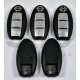OEM Smart Key for Nissan Qashqai/X-Trail Buttons:3 / Frequency:433MHz / Transponder:HITAG AES / Blade signature:NSN14 / Part No:  285E3-4CB5C