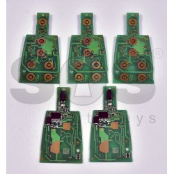 OEM Smart (PCB) Key for Fiat Croma Buttons:7 / Frequency:433 MHz / Transponder:HITAG 128-Bit AES / Blade signature:CY24 / Part No:22410050 (VIRGIN)