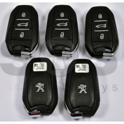 OEM Smart Key for Peugeot Buttons:3 / Frequency:433MHz / Transponder:NCF29A / HITAG AES / FCCID: IM3A / Blade signature:VA2/HU83 / Immobiliser System:BCM / Part No: 98 381 721 ZD  / 98381721ZD / Keyless Go 