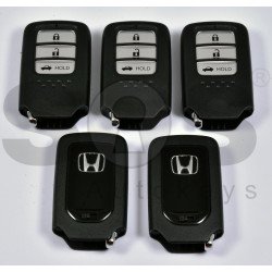 OEM Smart Key for Honda Accord 2018+ Buttons:3 / Frequency: 434MHz / Transponder: HITAG3/ 128-Bit/ AES / Blade signature: HON66  / Part No: 72147-TVA-H0 / Keyless Go