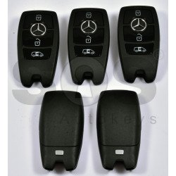 OEM Smart Key Mercedes Sprinter W907 Buttons:3 / Frequency: 433.92MHz / Manufacture: HELLA / Part No: A9079058606 / Keyless Go