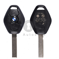 OEM Regular Key for BMW E-Series Buttons:3 / Frequency:315MHz / Transponder:PCF7930/31/ID73 / Blade signature:HU92 / Part No:955750 / Immobiliser System:EWS 